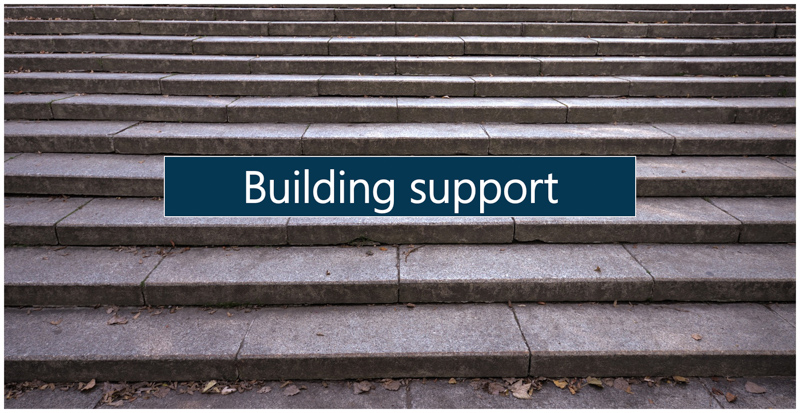 Building support